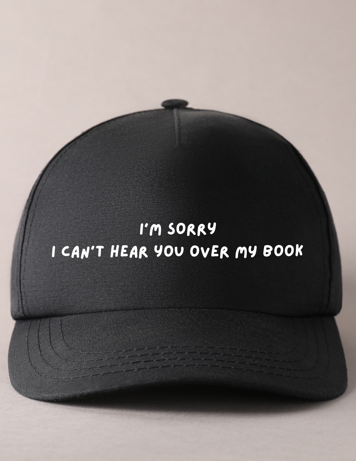 I'm Sorry I Can't Hear You... - Bookish Hat