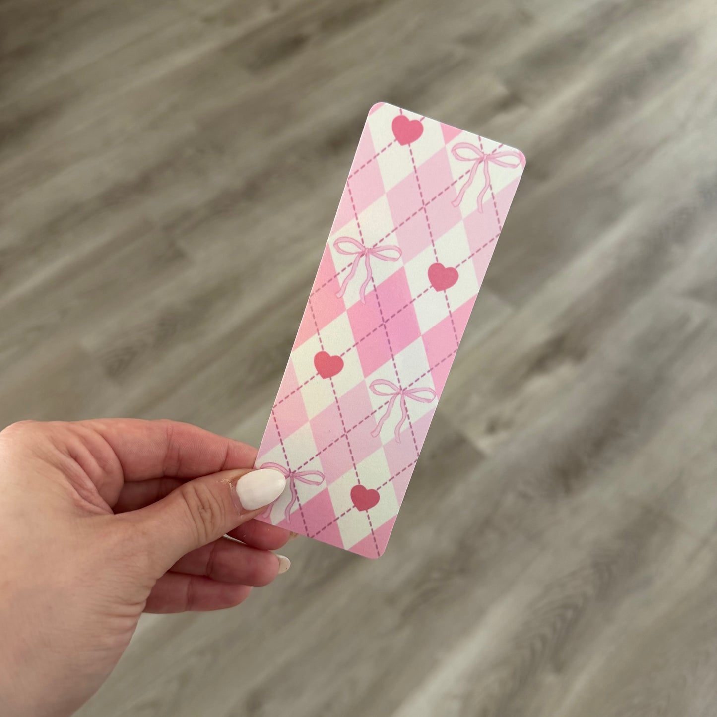 Bows & Hearts Classic Bookmark