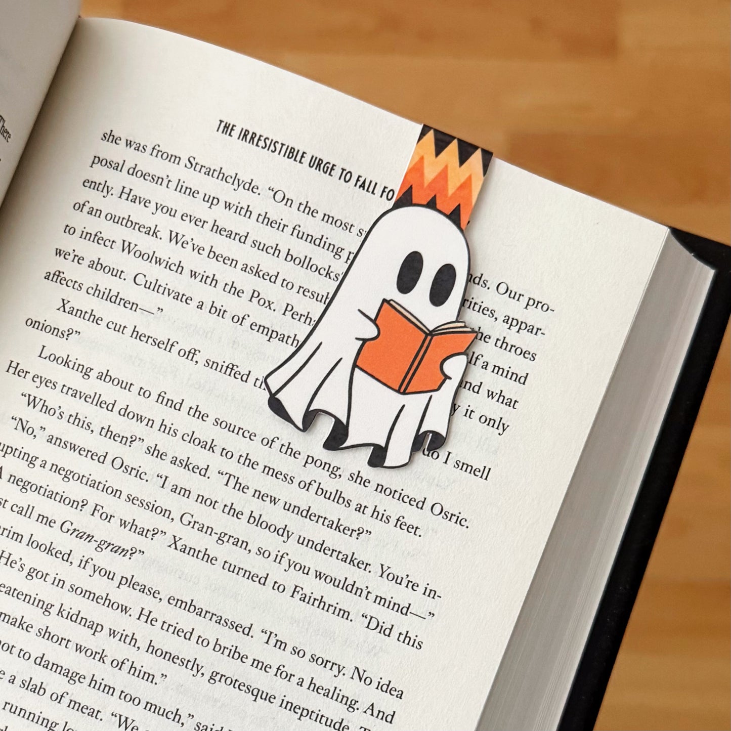 Reading Ghost Magnetic Bookmark