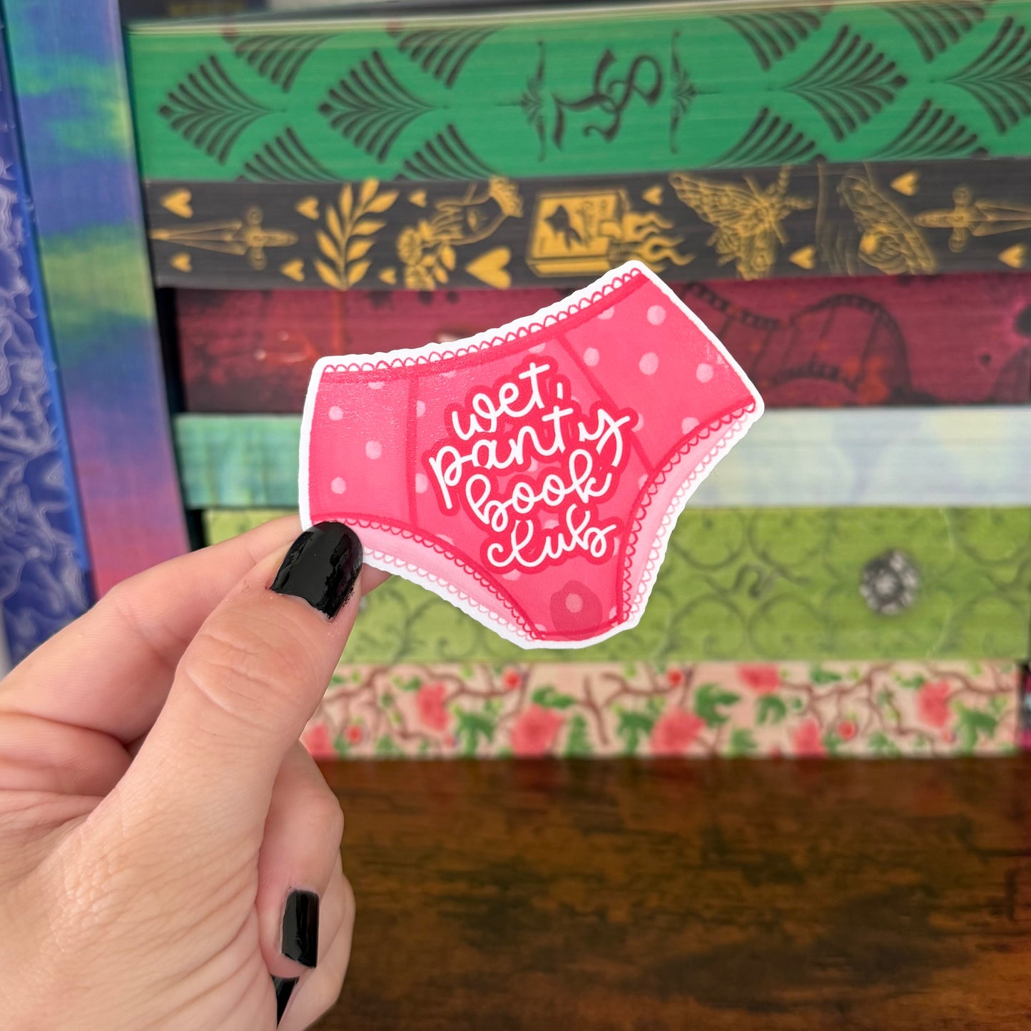 Wet Panty Book Club Sticker