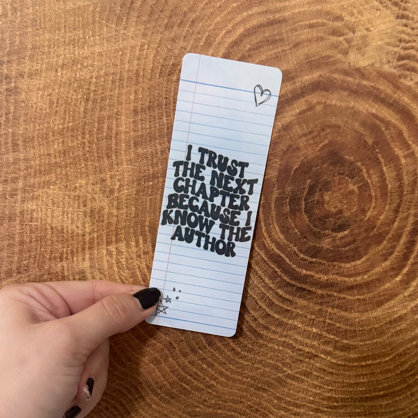 I Trust The Next Chapter... Classic Bookmark