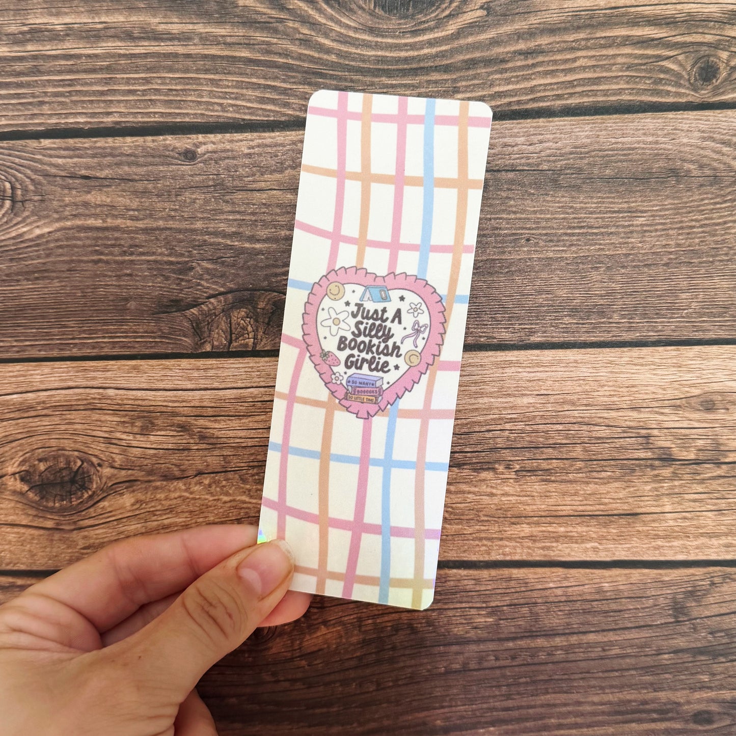 Just A Silly Bookish Girlie Classic Bookmark