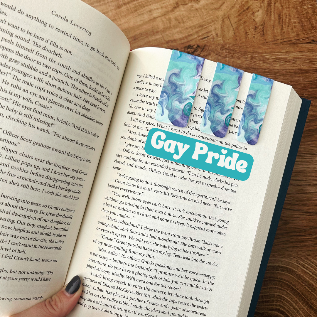 Pride Flag Magnetic Bookmarks