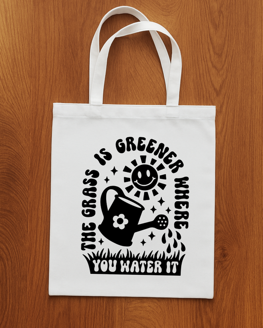 The Grass is Greener - Tote Bag