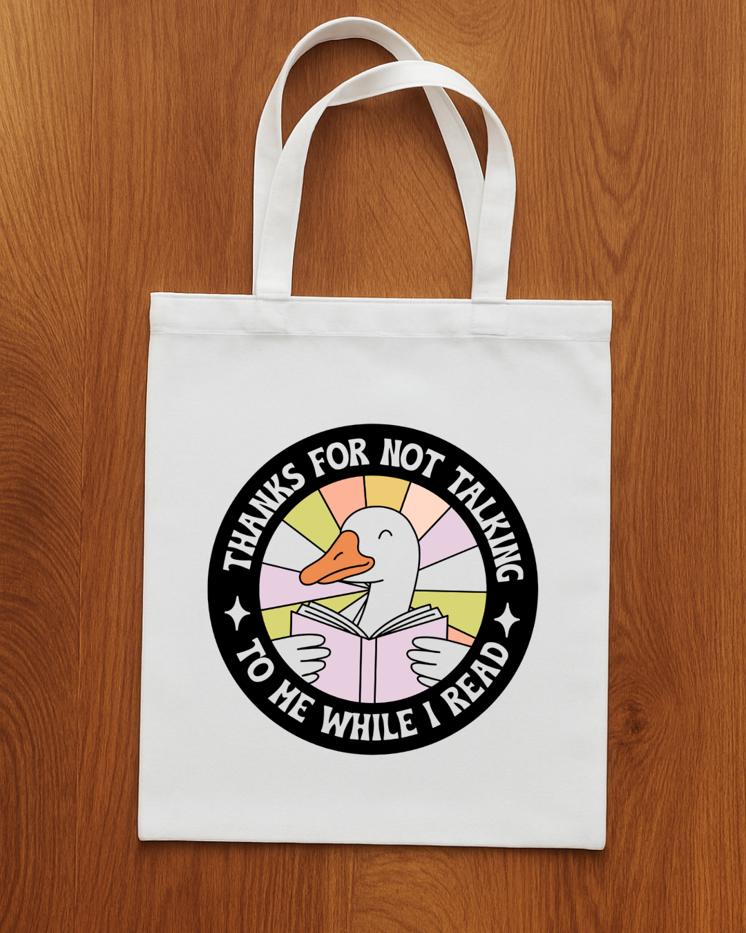 Thanks For Not Talking... Tote Bag