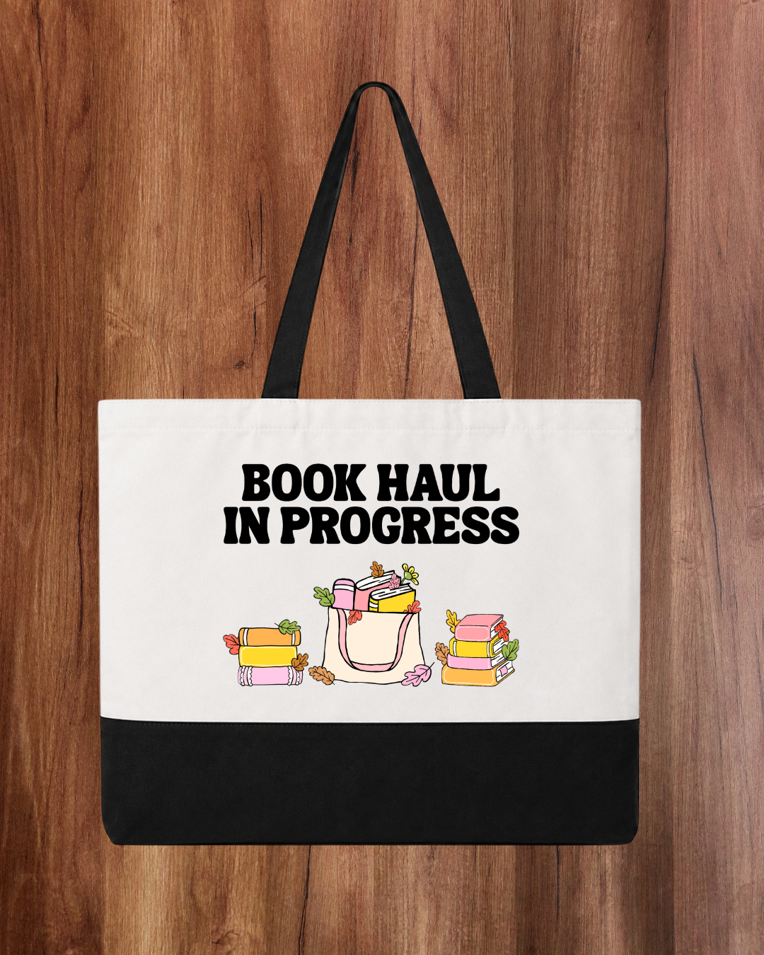 Book Haul in Progress - Tote Bag