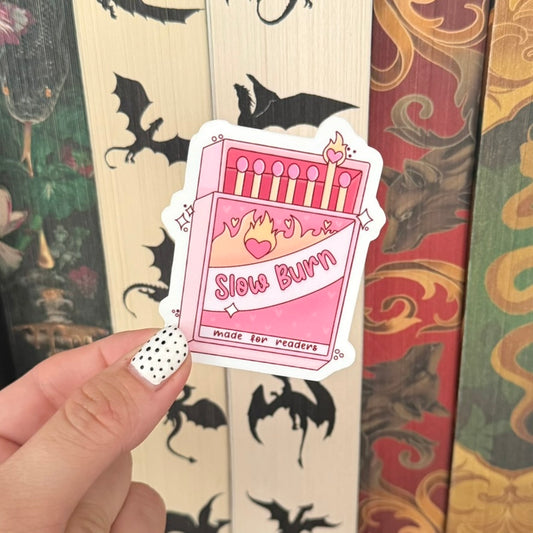 Slow Burn Matches Sticker