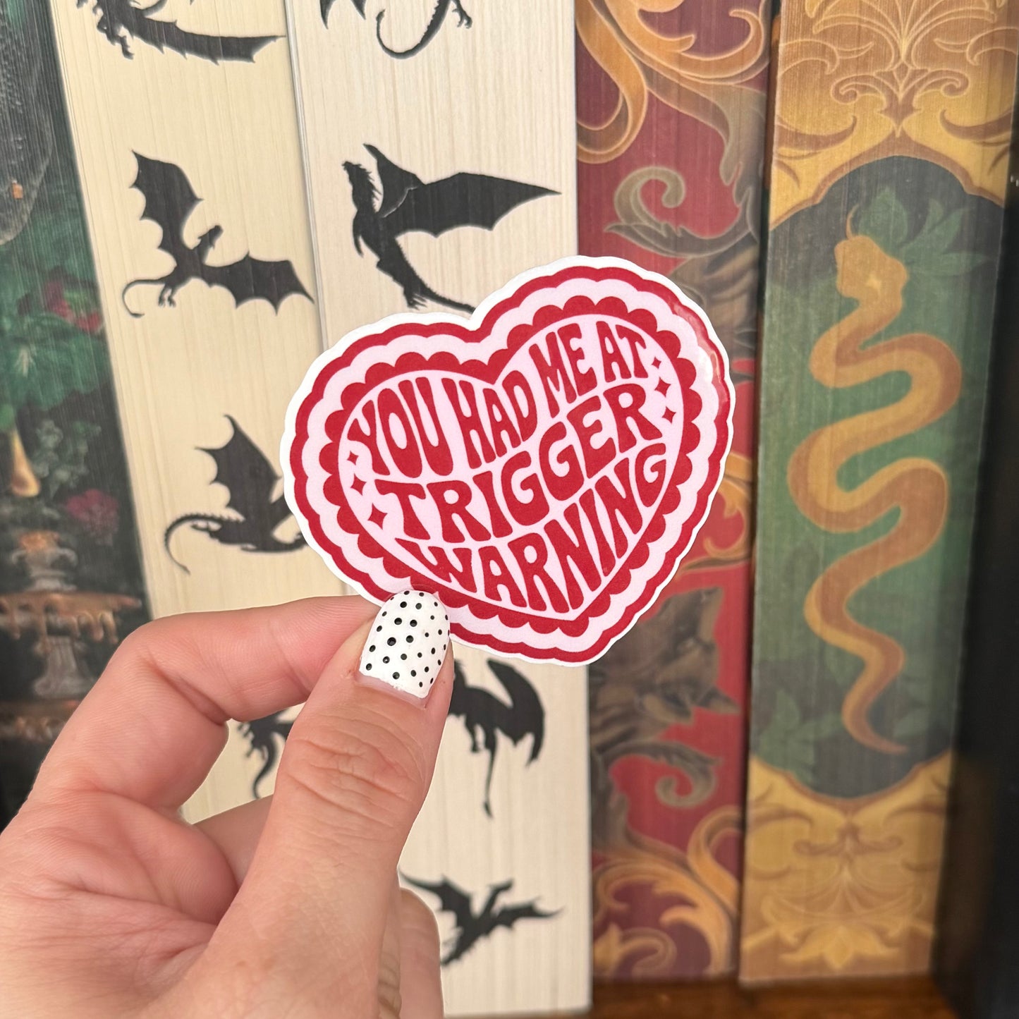 Trigger Warnings Sticker