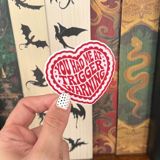 Trigger Warnings Sticker