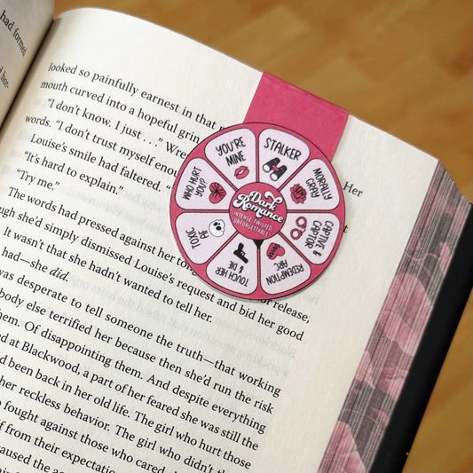 Dark Romance Wheel - Magnetic Bookmark