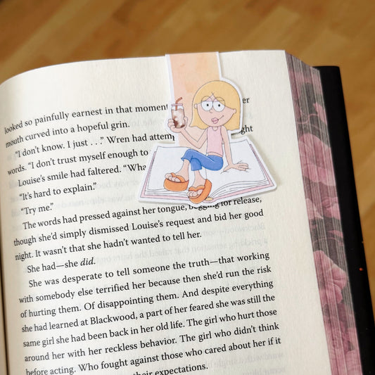 Bookish Lizzie - Magnetic Bookmark