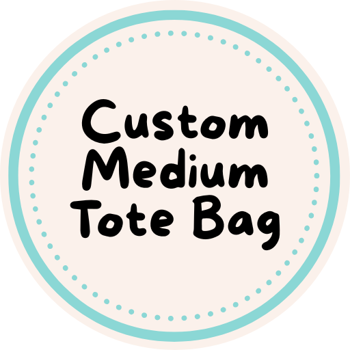 Custom Medium Tote Bag