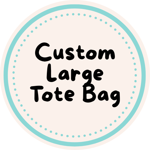 Custom Large Tote Bag