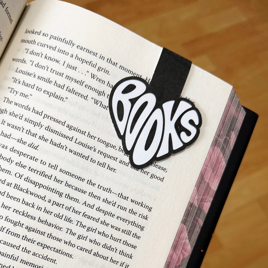 Book Heart - Magnetic Bookmark