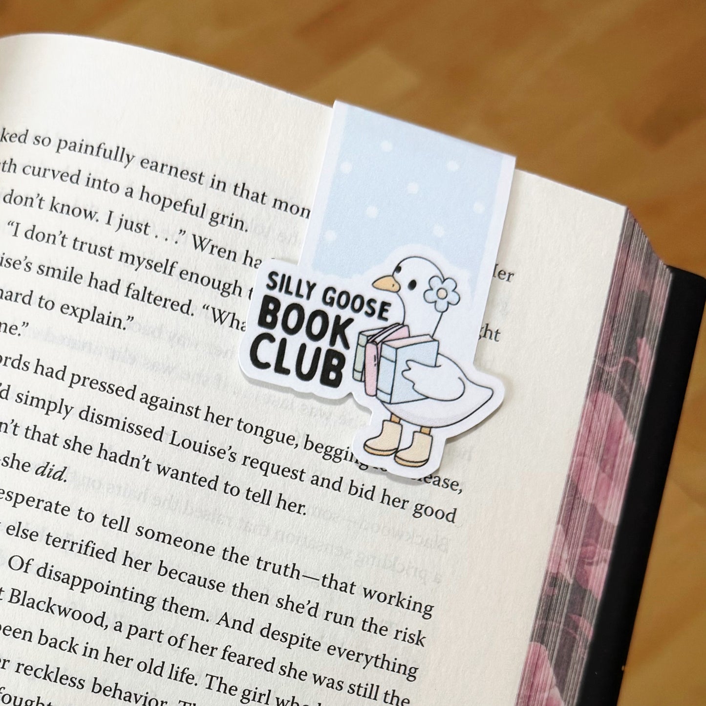Silly Goose Book Club - Magnetic Bookmark