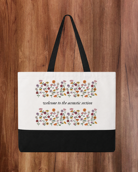 Acoustic Section - Tote Bag