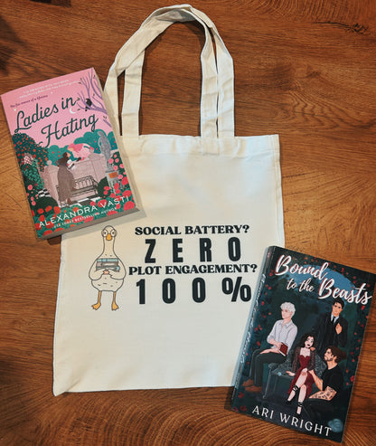 Social Battery - Tote Bag