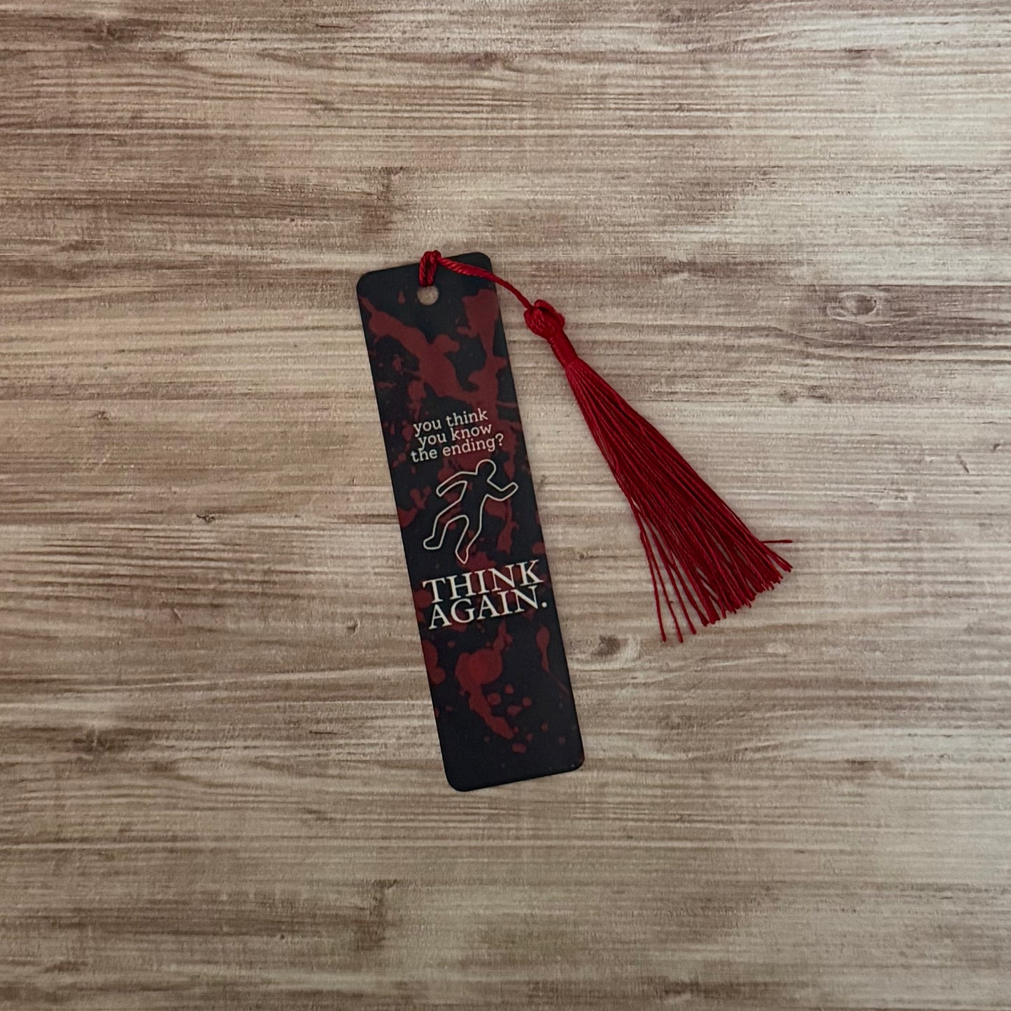 Thriller Themed Metal Bookmarks