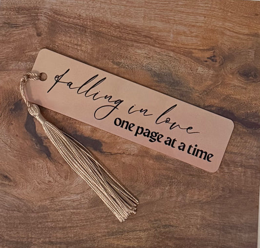 Romance Themed Metal Bookmarks