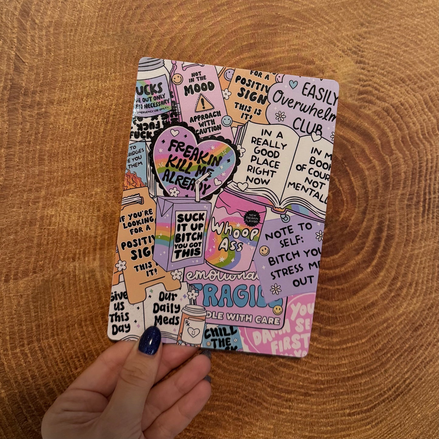 Girly Chaos Kindle Insert