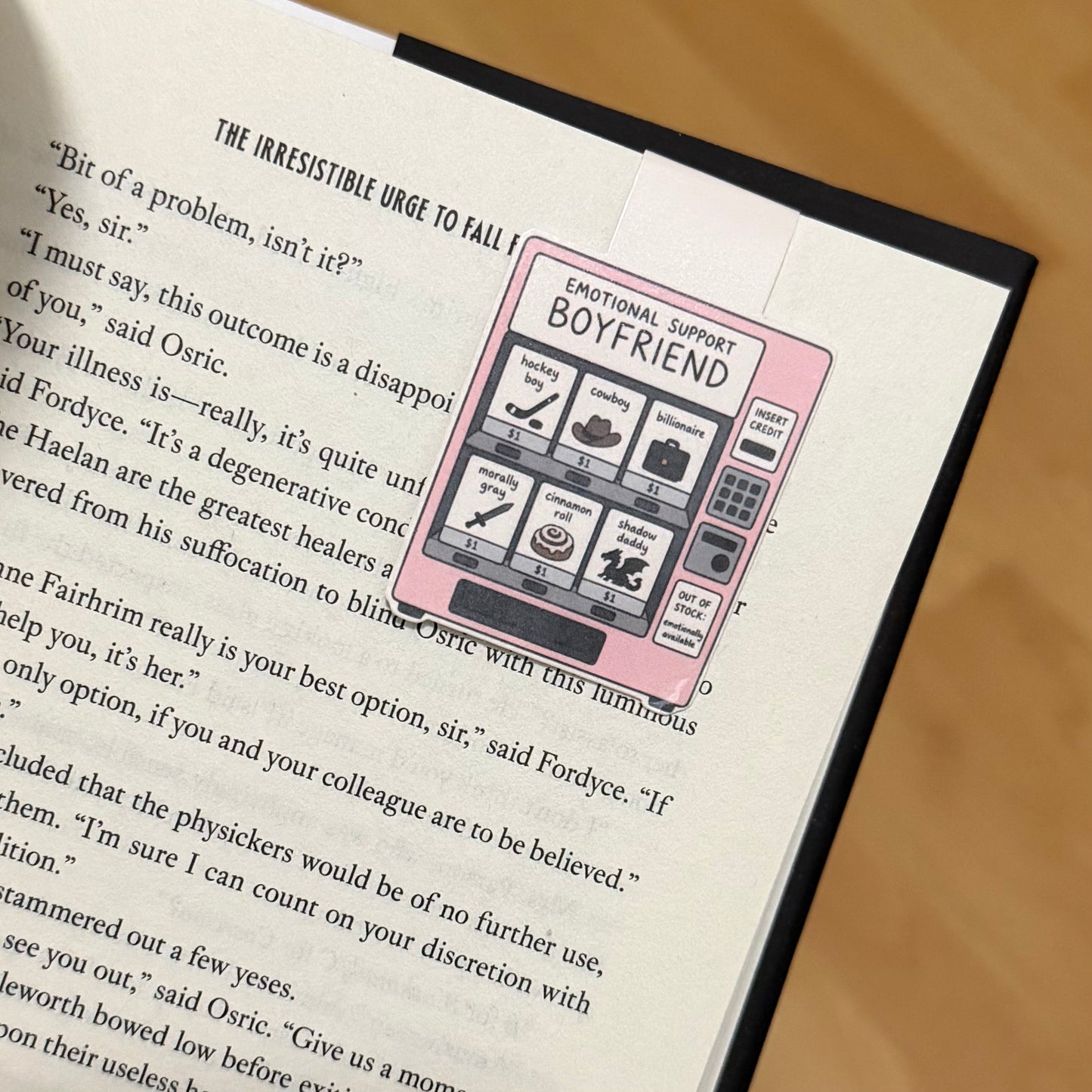 Vending Machine - Magnetic Bookmark
