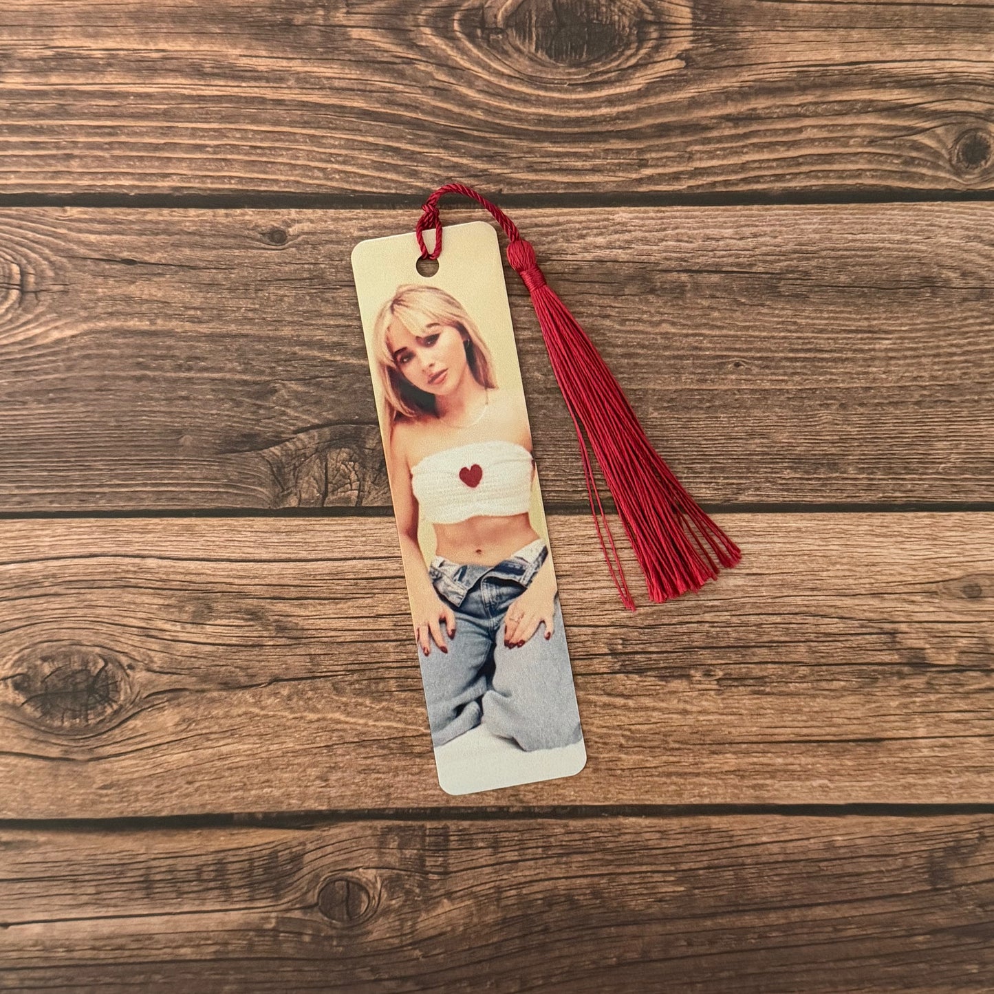 Sabrina Carpenter Inspired Metal Bookmarks