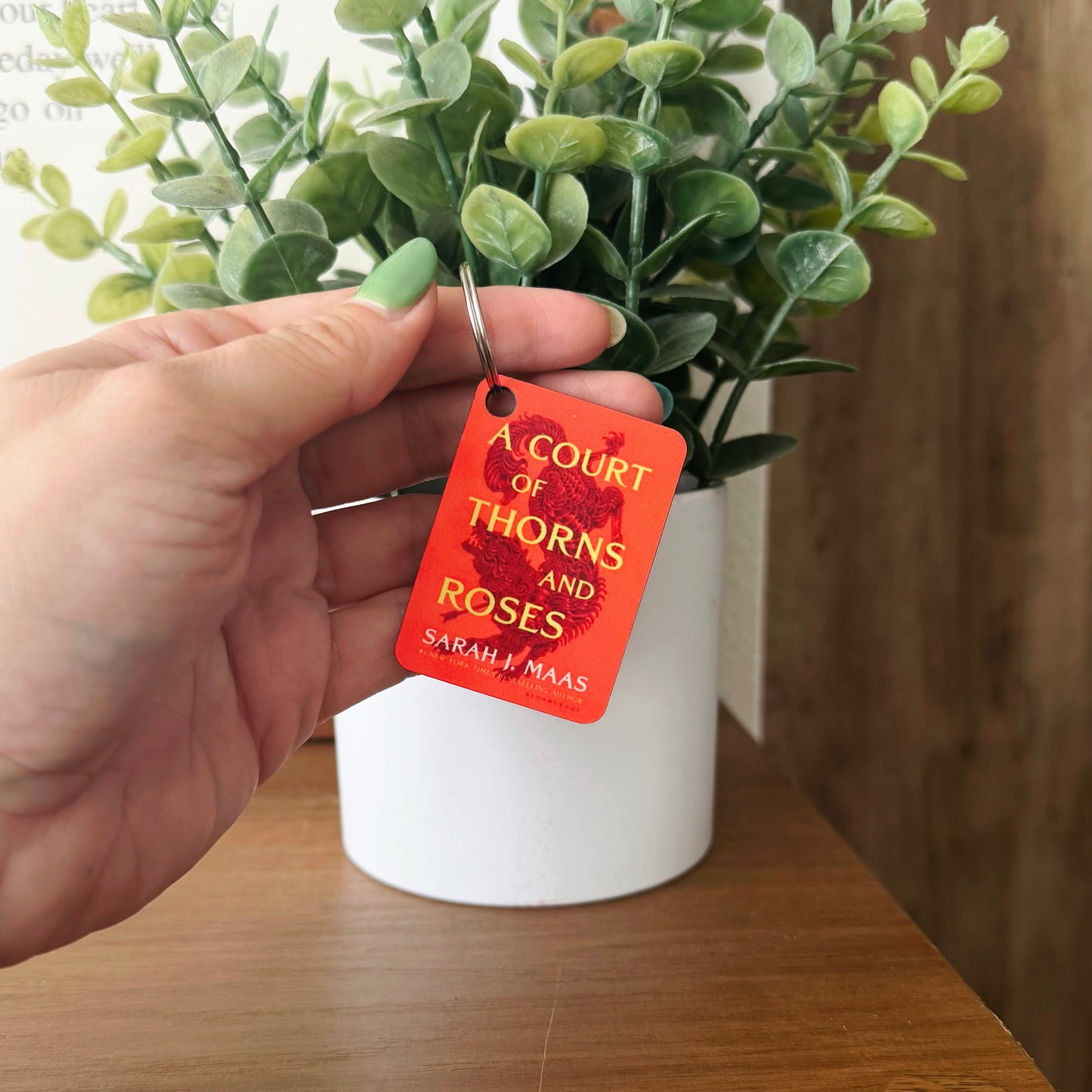 ACOTAR Book Keychain