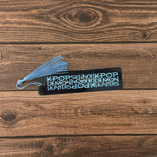 KPop Demon Hunters Inspired Metal Bookmarks