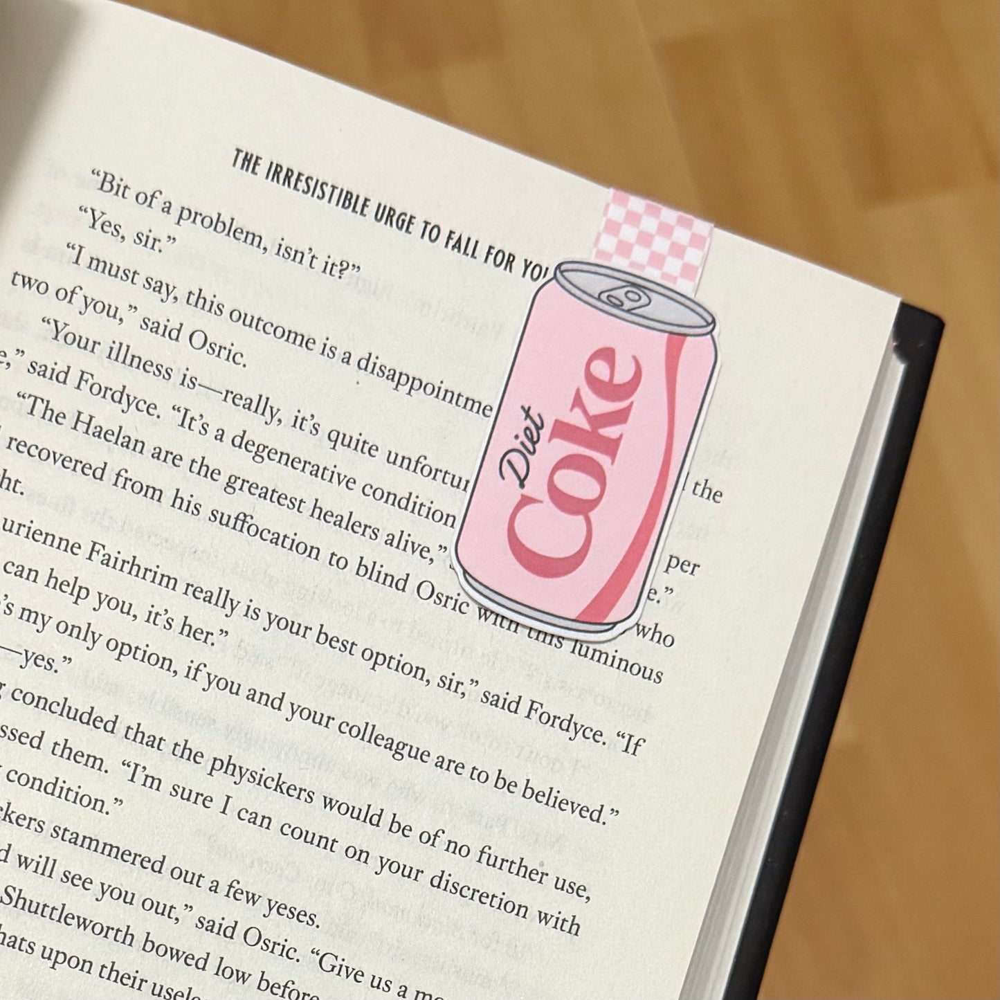 Diet Coke - Magnetic Bookmark
