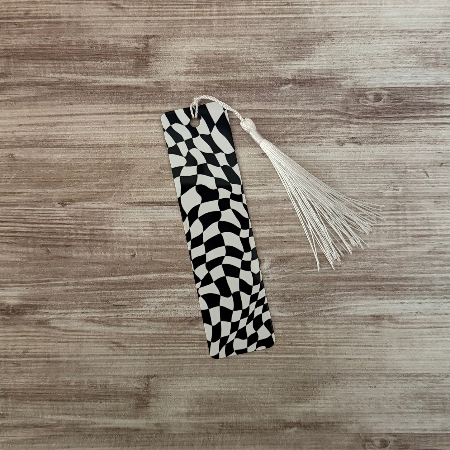 Black & White Metal Bookmarks