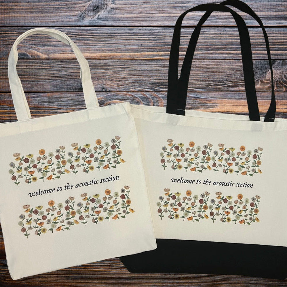 Acoustic Section - Tote Bag