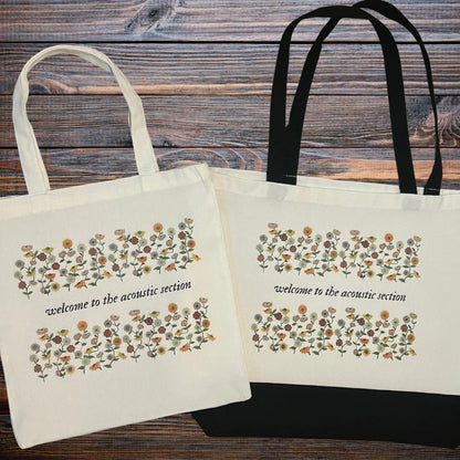 Acoustic Section - Tote Bag