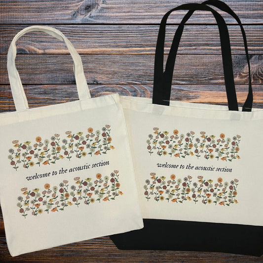 Acoustic Section - Tote Bag
