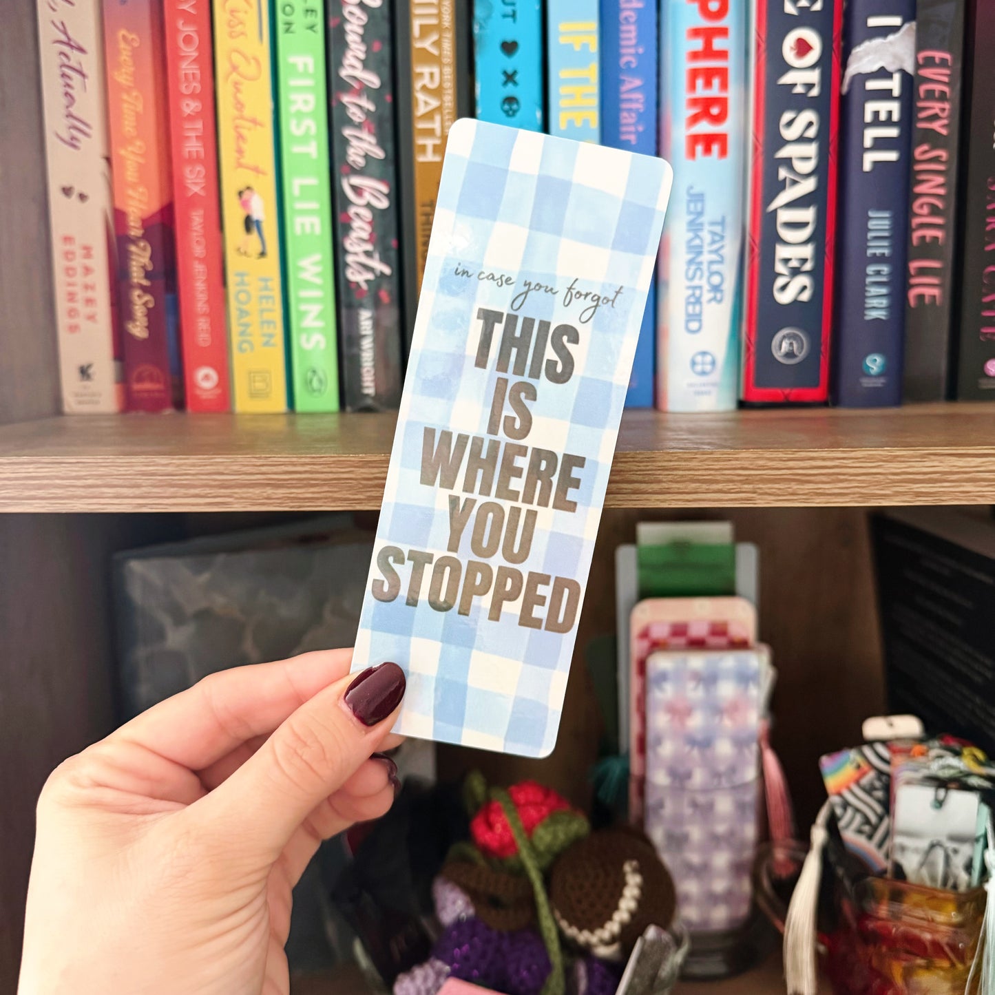 In Case You Forgot... Classic Bookmark