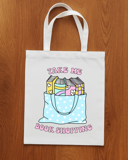 Book Shopping - Tote Bag
