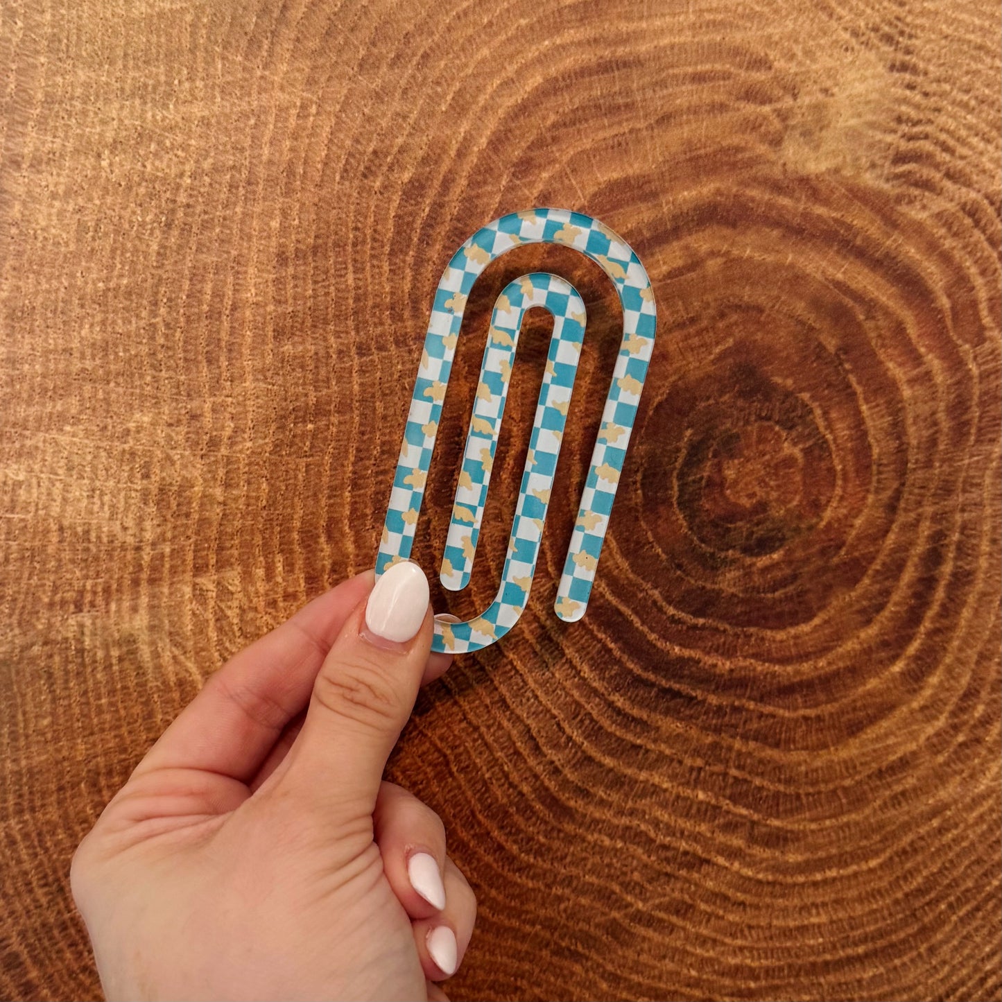 Dino Nuggets Paperclip Bookmark