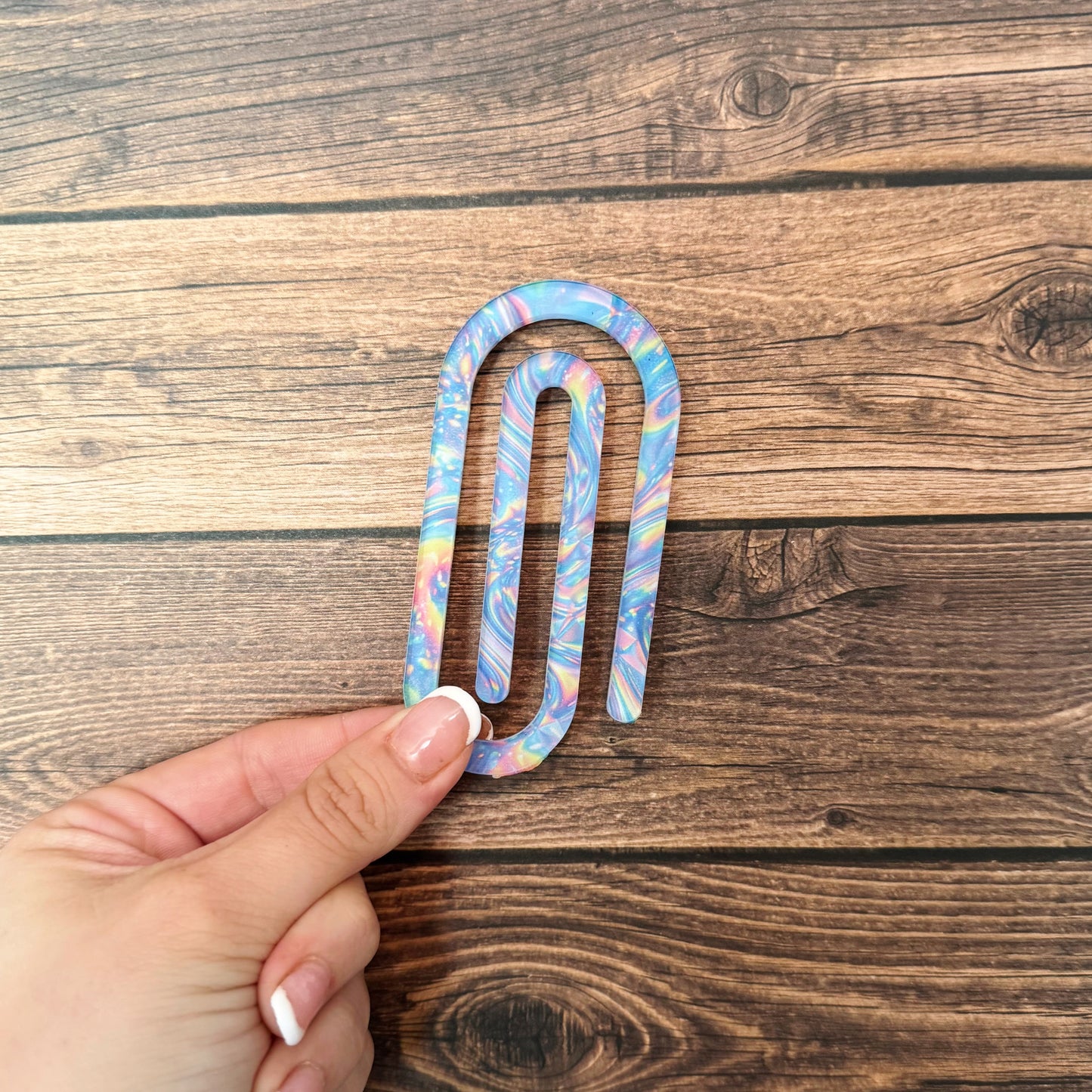 Galaxy Swirl Paperclip Bookmark