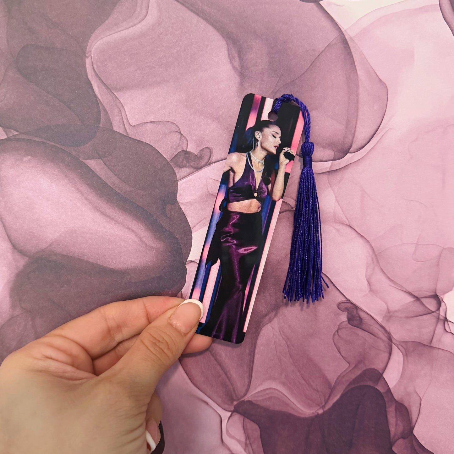 Ariana Grande Inspired Metal Bookmarks