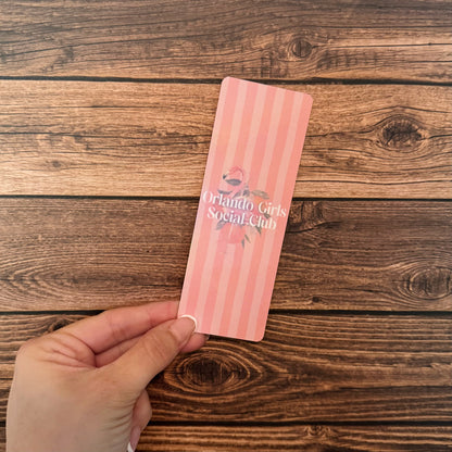 Orlando Girls Social Club Classic Bookmarks