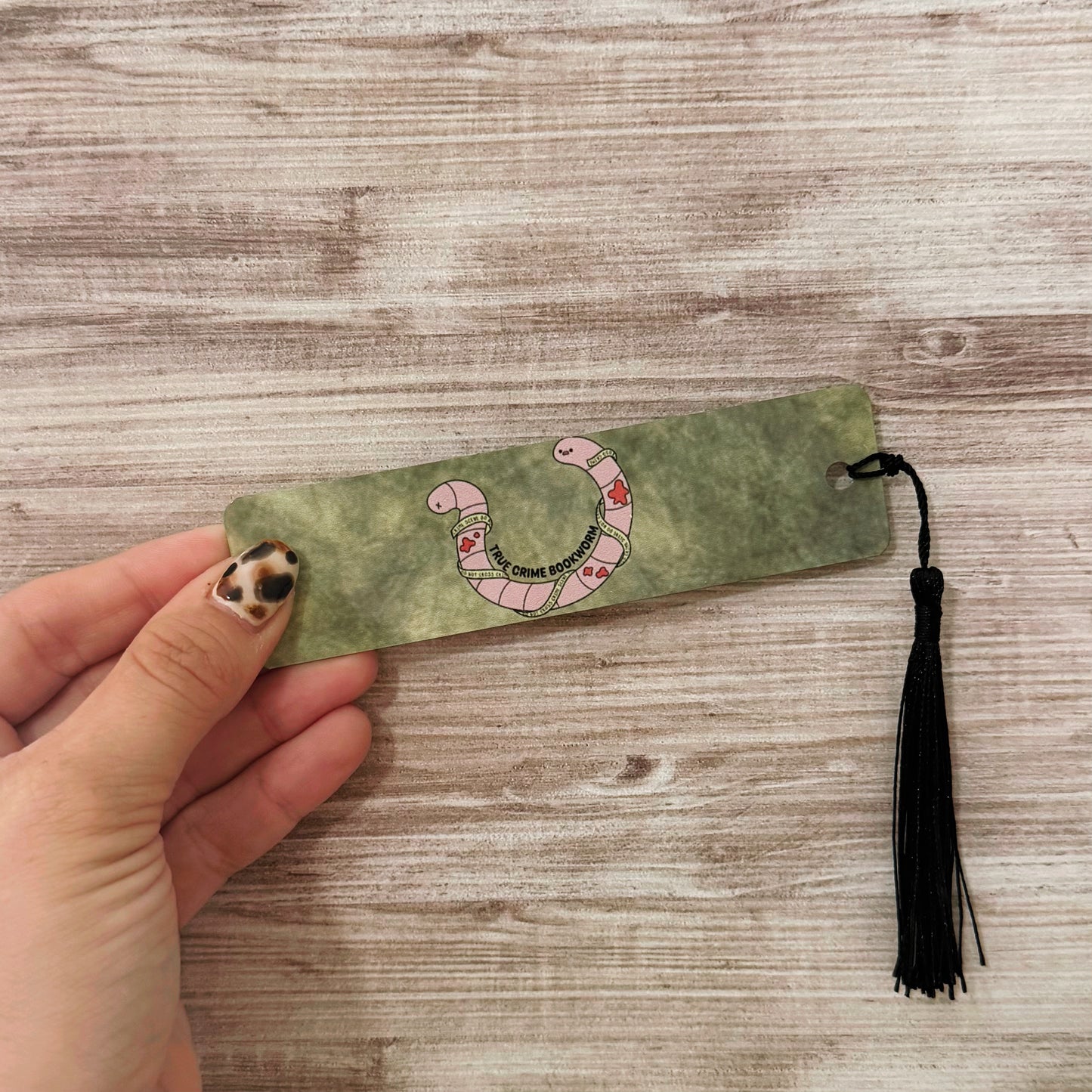 Bookworm Metal Bookmarks