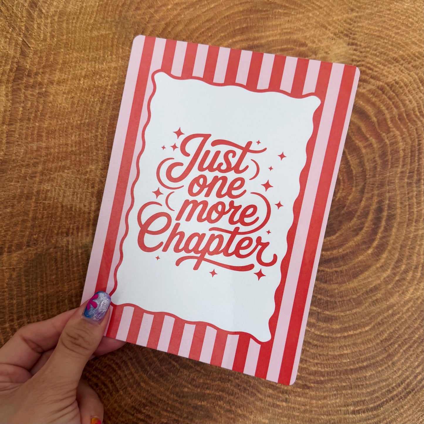 Just One More Chapter Kindle Insert