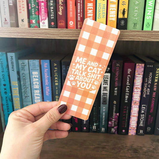 Me & My Cat Talk... Classic Bookmark