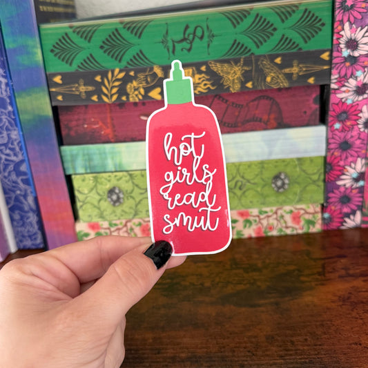 Hot Girls Read Smut Sticker