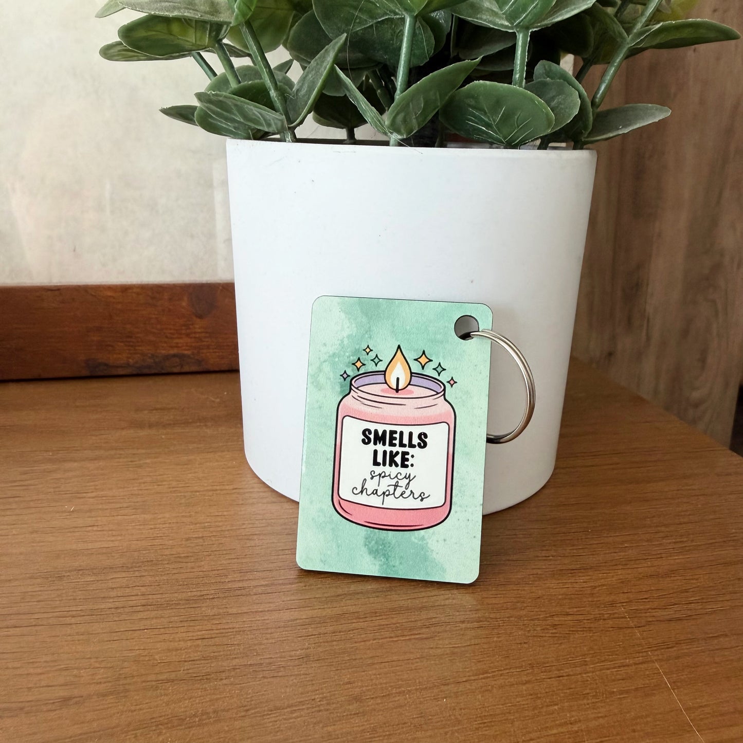Smells Like Spicy Chapters Keychain