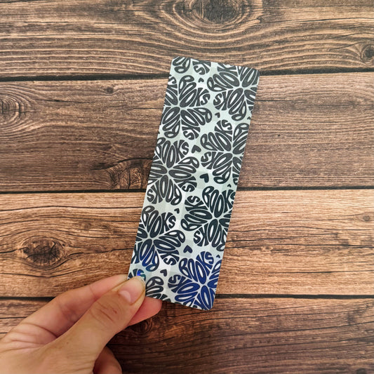 Book Flowers Classic Bookmark