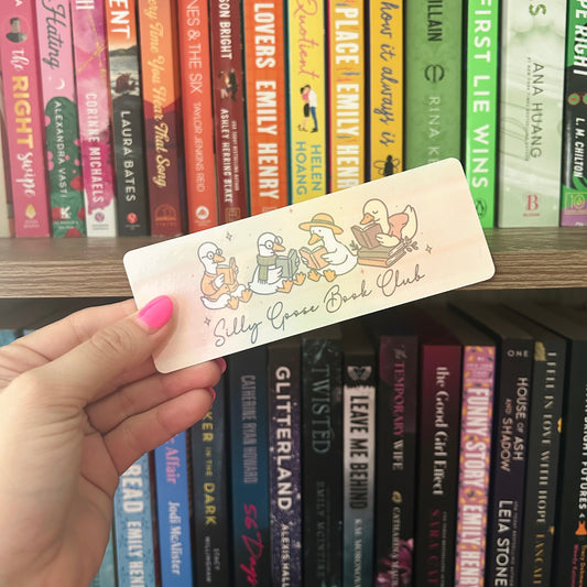 Silly Goose Book Club Classic Bookmark