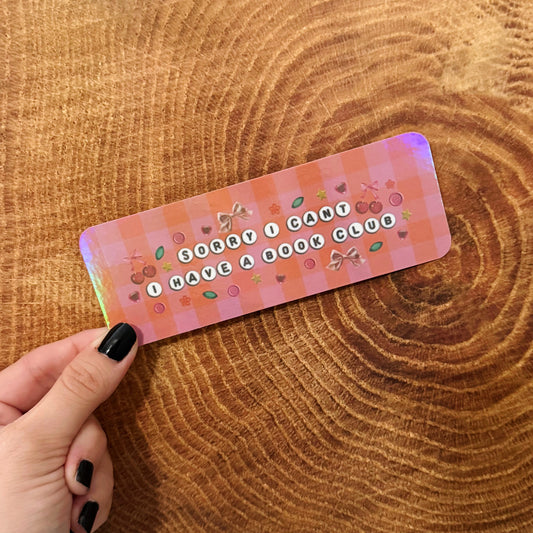 Beaded Book Club Classic Bookmark